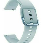 Quickfit Smoothband With Colorful Buckle Λουράκι Σιλικόνης Light Blue (Galaxy Watch 3 41mmAmazfit GTR 42mmHuawei Watch GT / GT2 (46mm)Honor Magic Watch 2)