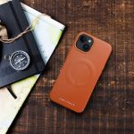 Roar Leather Mag Case - για iPhone 15 Καφέ