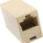 Powertech RJ45 UTP female - female (μούφα)