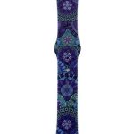 Λουράκι Σιλικόνης Μωβ (Apple Watch 38/40/41mm)