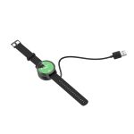 Για ενσωματωμένο φορτιστή Garmin Forerunner 158 με λειτουργία μετάδοσης δεδομένων (Μαύρο) - Image 4
