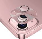 Για iPhone 14 / 14 Plus ENKAY από κράμα αλουμινίου σκληρυμένο γυαλί κάλυμμα μεμβράνης φακού (ροζ)