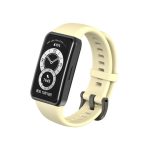 Για Huawei Band 6 Silicone Watch Band (Quicksand Gold)