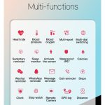 B9 1.28 inch TFT Touch Screen IP67 Waterproof Smart Bracelet, Support Sleep Monitor / Heart Rate Monitor / Blood Pressure Monitor(Pink) - Image 2