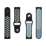 Tactical 267 Double Silicone Band 22mm Black/Grey