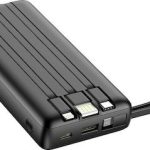 Veger VP2047 Power Bank 20000mAh με Θύρα USB-A και Θύρα USB-C Μαύρο