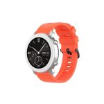 Για Xiaomi MI Watch Sport 22mm Μονόχρωμη ζώνη ρολογιού σιλικόνης (κόκκινο)