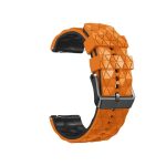 Football Pattern Two-color Λουράκι Σιλικόνης Πορτοκαλί (Mi Watch)