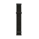 Για Fitbit Versa 3 Nylon Rubber Buckle Band Watch (Reflective Black)