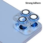 ENKAY Aluminium Alloy + Tempered Glass Camera Lens Cover for iPhone 13 Pro / 13 Pro Max(Black) - Image 3