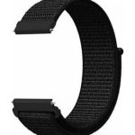Nylon Strap Dark Black (Galaxy Watch (46mm) / Gear S3)