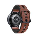 Για Huawei Watch GT 3 42mm / Watch GT 2 42mm TPU +Lychee Pattern Δερμάτινο λουρί (ανοιχτό καφέ)