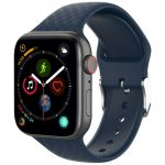Diamond 3D Λουράκι Σιλικόνης Navy Μπλε (Apple Watch 42/44/45mm)