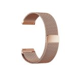 Ανταλλακτικό ρολόι από ανοξείδωτο ατσάλι 20 mm για Amazfit GTS / Amazfit GTS 2 (Ροζ χρυσό)