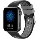 Two Tone Λουράκι Σιλικόνης Black / Grey (Mi Watch)