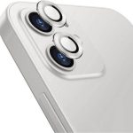 Για iPhone 12 / 12 mini ENKAY Hat-Prince κράμα αλουμινίου + κάλυμμα φακού κάμερας από σκληρυμένο γυαλί Προστατευτικό πλήρους κάλυψης (ασημί)