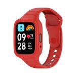 Για Redmi Watch 3 Active Integrated Fully Enclosed Silicone  ΚΟΚΚΙΝΟ