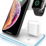 Ασύρματος Φορτιστής (Qi Pad) 15W Λευκός (GY-Z5)