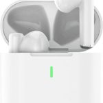 Pavareal BT86 In-ear Bluetooth Handsfree Ακουστικά με Θήκη Φόρτισης Λευκά