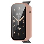 Για Xiaomi Mi Band 7 Pro PC+ σκληρυμένη μεμβράνη Πλήρως κλειστή προστατευτική θήκη ρολογιού (ροζ) - Image 2
