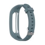 For Huawei Honor Band 4 Running Version / Band 3e Universal Silicone Watch Band(Rock Cyan) - Image 2