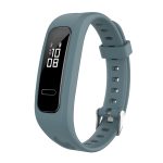 For Huawei Honor Band 4 Running Version / Band 3e Universal Silicone Watch Band(Rock Cyan) - Image 3