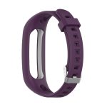 For Huawei Honor Band 4 Running Version / Band 3e Universal Silicone Watch Band(Purple) - Image 3