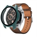 For Huawei Watch GT 3 46mm PC + Tempered Glass Watch Protective Case(Olive Green) - Image 2