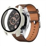 For Huawei Watch GT 3 46mm PC + Tempered Glass Watch Protective Case(Creamy-white) - Image 2