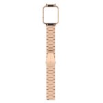 Three-bead Steel Watch Band for Xiaomi Redmi Watch 2 Lite International Version(Rose Gold) - Image 4