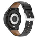 For Huawei Watch Buds/Xiaomi Watch S2 22mm Genuine Leather Watch Band(Black) - Image 2