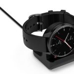 For Amazfit T-Rex 2 Smartwatch Silicone Charging Bracket (Black)