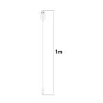 For Keep Band B4 Smart Watch Magnetic Charging Cable, Length: 1m(White) - Image 5