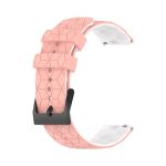 Λουράκι σιλικόνης Football Pattern Two-Color για το Xiaomi Mi Watch (Pink+White)