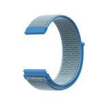 For Samsung Galaxy Watch 42mm Nylon Braided Watch Band(Tahoe Blue)