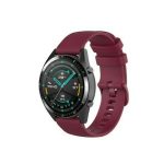 Silicone Λουράκι Dot Texture Galaxy Watch Active / Active 2 - Wine Red