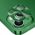 Για iPhone 14 / 14 Plus ENKAY από κράμα αλουμινίου σκληρυμένο γυαλί κάλυμμα μεμβράνης φακού (σκούρο πράσινο)