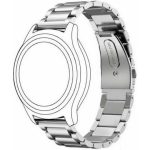 Flat Buckle Λουράκι Μεταλλικό Ασημί (Huawei Watch GT / GT2 (46mm))