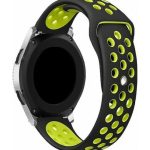 Λουράκι σιλικόνης two tone για το Samsung Galaxy Watch 4 (40mm)/(44mm) / Samsung Galaxy Watch 4 classic (42mm) /(46mm) - πράσινο OEM