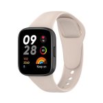 Για Redmi Watch 3 Loop Solid Color Silicone Watch Band (Ivory)