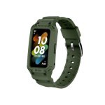 Για Huawei Band 7 / 6 / Honor Band 6 Integrated TPU Watch Band (Army Green)