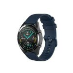 Silicone Λουράκι Dot Texture Galaxy Watch Active / Active 2 - Navy Blue