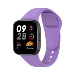 Για Redmi Watch 3 Loop Solid Color Silicone Watch Band (Purple)