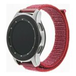Ανταλλακτικό λουράκι QuickFit Nylon Red για Samsung Galaxy Watch5 (40mm & 42mm)/Watch4 (40mm & 44mm)/ Watch4 Classic (42mm & 46mm)/ Watch3(41mm)/Active 2(40/44mm)/Amazfit GTS 3 (43mm)/GTR(42mm) (20mm)