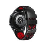 Dual Color Λουράκι Σιλικόνης Black / Red (Mi Watch)