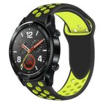 QuickFit Tech-Protect Σιλικόνης Black/Yellow (Huawei Watch GT)