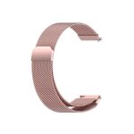 Για Huawei Watch 3 / 3 Pro 22mm Milanese Loop Watch Band (Rose Pink)