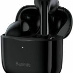 Baseus Bowie E3 Earbud Bluetooth Handsfree Ακουστικά με Θήκη Φόρτισης Μαύρα