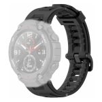 A1918 Tyrannosaurus Λουράκι Σιλικόνης Μαύρο (Amazfit T-Rex)