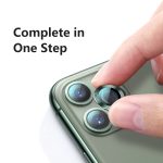 Για iPhone 11 Pro / 11 Pro Max ENKAY Hat-Prince 3 τεμ. κράμα αλουμινίου + κάλυμμα φακού κάμερας από σκληρυμένο γυαλί Προστατευτικό πλήρους κάλυψης (ασημί) - Image 2